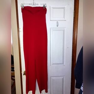 Crystal Sky Strapless Jumpsuit.  Woman's size S.